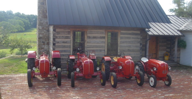 Collection of Porsche Diesel Tractors